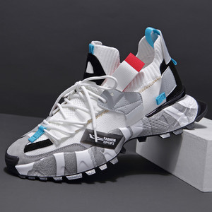 Nouvelles Chaussures Décontractées Polyvalentes pour Hommes, Légères et à Lacets, Idéales pour le Printemps et l'Automne, Baskets Sportives pour Étudiants - Product Image 1