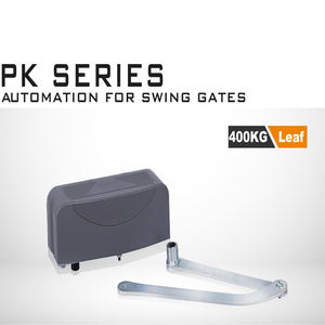 Ouvre-<span class=keywords><strong>portail</strong></span> battant moderne PK400AC 220V/110V avec moteur 200W, capacité 400KG <span class=keywords><strong>3m</strong></span>, en alliage d'aluminium moulé sous pression, démarrage progressif, arrêt progressif, pour villa - Product Image 3