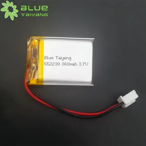 552230 Rechargeable 3.7v 350mah Lipo Batteries Cell 360mah Inventory Batteries Long Service Life For Smart Watch Earphones