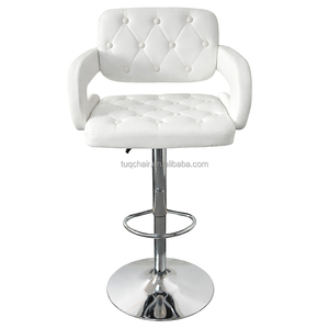 <span class=keywords><strong>Chaise</strong></span> TUQ <span class=keywords><strong>de</strong></span> qualité supérieure, en cuir PU, base en fer, siège large <span class=keywords><strong>de</strong></span> 48 cm, dossier haut <span class=keywords><strong>de</strong></span> 32 cm, tabouret <span class=keywords><strong>de</strong></span> bar, pour la maison, le <span class=keywords><strong>comptoir</strong></span> <span class=keywords><strong>de</strong></span> bar, la salle à manger en plein air - Product Image 2