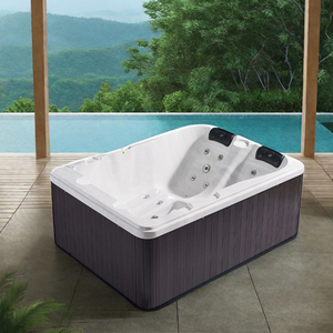 Sản Phẩm Mới Bồn Tắm Nước Nóng Vỏ Acrylic Sang Trọng Spa Bơi Ngoài Trời Với Bồn Tắm Mát Xa Cho Người Và Tiệc Tùng - Product Image 1