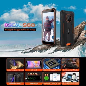 Nhà Máy Giá Blackview oscal S60 gồ ghề điện thoại 3GB + 16GB điện thoại di động <span class=keywords><strong>Android</strong></span> 11 điện thoại thông minh - Product Image 2