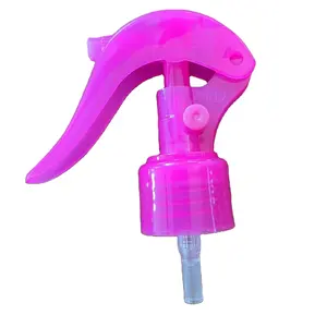 Mini pulverizador de spray para água, mini pulverizador de bomba rosa de fábrica, tampas de spray, fabricante de pulverizador de água manual para mouse, 20 24 28 400 410 415