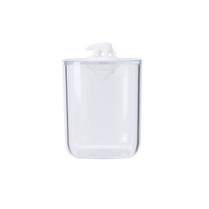 Boîte de rangement en acrylique transparente C193 pour cotons-tiges, tampons et maquillage, motif animal, vente en gros - Product Image 6