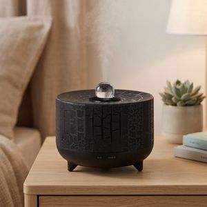 Difusor de Aroma Ultrasónico con Logotipo Personalizado de Marca Privada, Color Negro - Product Image 1