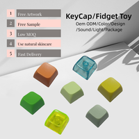 Clavier mécanique personnalisé avec profil XDA en matériau PBT résistant à l'usure, votre design, ESC 108 touches, jouets vocaux, axes de touches