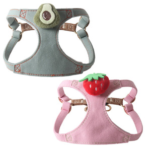 Conjunto <span class=keywords><strong>de</strong></span> Arnés y Correa <span class=keywords><strong>para</strong></span> Mascotas con Decoración <span class=keywords><strong>de</strong></span> Frutas, Arnés Ajustable <span class=keywords><strong>de</strong></span> Mezclilla <span class=keywords><strong>para</strong></span> <span class=keywords><strong>Perros</strong></span> y Gatos Pequeños, Accesorios <span class=keywords><strong>para</strong></span> <span class=keywords><strong>Perros</strong></span> - Product Image 1