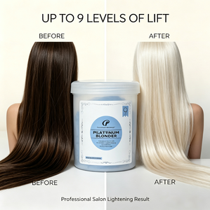 Polvo Decolorante Permanente para Cabello PLATINUM BLONDER Lift 9 Levels, Sin Alcohol, Sin Polvo, Estable, para Cabello Normal, 7 Colores - Product Image 2