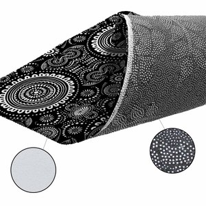 Drucken Sie wasch bare Retro Vintage Blumen großen Boho Bereich Teppich rutsch festen Teppich Distressed Akzent für Esszimmer Gästezimmer Büro - Product Image 6