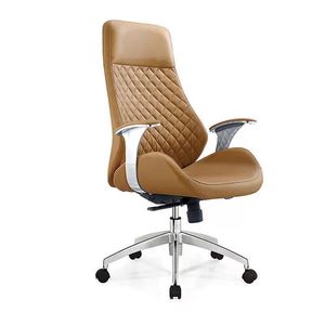 China Foshan Hot <strong>Sale</strong> Beige Leather <strong>Chair</strong> Luxury Executive Office <strong>Swivel</strong> <strong>Chair</strong> Leather Executive <strong>Chair</strong> - Product Image 1