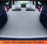 Matelas gonflable de voyage pour voiture Xpeng G9, matelas gonflable spécial en tissu suédé pour le camping en plein air pour Xpeng G9