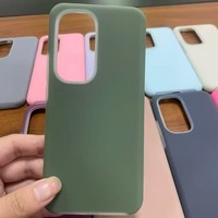 Étui magnétique antichoc en silicone liquide effet peau avec béquille pour Samsung/Tecno/Redmi, coque de protection effet miroir Macaron
