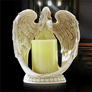 <span class=keywords><strong>F</strong></span> 1773 simpatía regalo LED de vela de Ángel estatuilla ala Memorial vela - Product Image 3