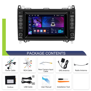 วิทยุติดรถยนต์ Podofo สำหรับ Mercedes-benz B200 W169 W245 ขนาด 7 นิ้ว ระบบ Android 4+64G รองรับ Wireless Carplay/Android Auto GPS/WiFi เครื่องเสียงติดรถยนต์จากโรงงาน - Product Image 6