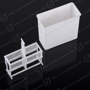 IN <b>Plastic</b> Dyeing Tank And Rack Set W926 For Lab Use 24 Pieces - Product Image 2