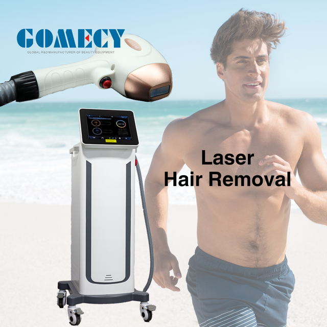Professional 808nm Diode Laser Hair Removal Machine Permanent Results for Clinics and Home Use Bonus Skin Rejuvenation Function