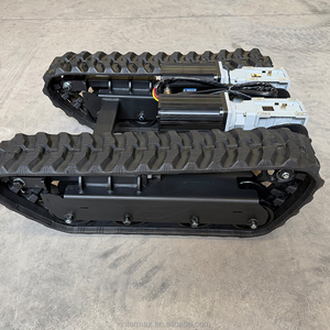Châssis à chenilles compact électrique de 500 kg avec moteur 5 kW et chenilles en caoutchouc pour la modification de machines agricoles légères - Product Image 6