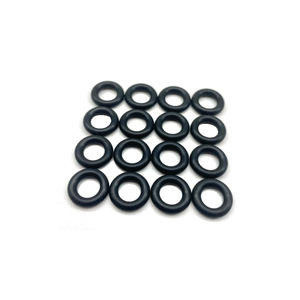 Rondelle d'étanchéité collée NBR du fournisseur chinois Joint de bride en caoutchouc plat avec finition Zinc EPDM FKM Caoutchouc de silicone BS Standard - Product Image 1