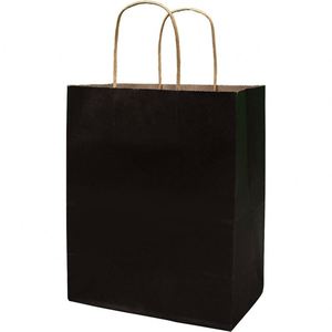 <b>Gift</b> Paper Bags with Handles Take Out Kraft Totes in Bulk for Boutiques <b>Small</b> Business Retail Stores Lightweight <b>Gift</b> Paper Bags - Product Image 2