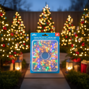 Guirlande lumineuse LED YMTOWS 9,8'x6,6' multicolore, éclairage décoratif pour intérieur et extérieur - Product Image 2