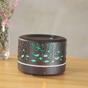 JC-318 <b>Humidifier</b> 0.5-1L Ultrasonic Diffuser With Remote Control For Home Bedroom Aromatherapy - Product Image 5