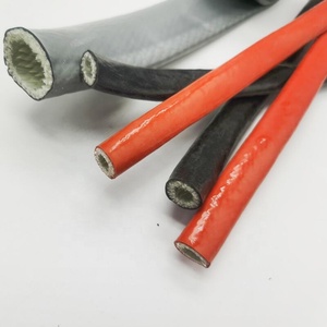Manguera de línea de aceite en frío y caliente, tubo de <span class=keywords><strong>aislamiento</strong></span> de goma, <span class=keywords><strong>protector</strong></span> de alta temperatura, funda de seda trenzada de fibra de vidrio - Product Image 1