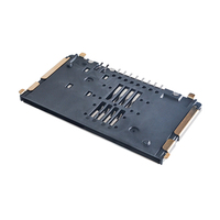 Conector de tarjeta inteligente MUP 8P SMT, lector de tarjetas IC, pieza para STB, conector de tarjeta Verifone PCBA, venta caliente en Turquía, India y Vietnam