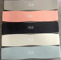Bande de Résistance en Silicone en Boucle – 5 Niveaux de Résistance – Entraînement des Fessiers, des Hanches et des Jambes – Studio, Fitness, Remodelage Corporel, Yoga