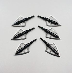Punte per Frecce da <span class=keywords><strong>Caccia</strong></span> Arrowhead 125 Grani, Nere, in Acciaio Inox 7075+, TT0001 Cina, per Frecce da Arco Outdoor - Product Image 3