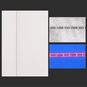 Papel de Algodón de Alta Calidad con Hilo de Seguridad Holográfico y Marca de Agua USA 100 para Atrezzo Cinematográfico - Product Image 1
