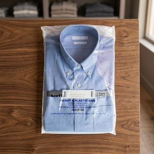 UKHI Biodegradable Compostable T-Shirt <b>Bag</b> Flexo Printing Heat <b>Seal</b> PE/PBAT Material Customizable Custom Size Fashion Accessory - Product Image 5