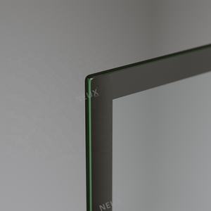 Grille noire Offre Spéciale facile à nettoyer panneau de verre unique charnière à pivot écran de douche écran de <span class=keywords><strong>baignoire</strong></span> - Product Image 6