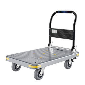 Plataforma de Carga de Plástico Resistente de 800 kg, Carretilla Manual, Carro de Mano, Personalizable OEM para Supermercados, Compras y Almacenamiento - Product Image 1