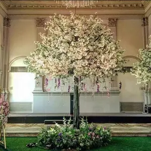 Décoration de mariage ornement artificiel 10 pieds 300 cm arbre de cerisier artificiel détachable pour fête intérieure et extérieure