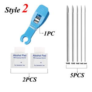 Outils de perçage en acrylique, pince triangulaire à embout rond, ensemble de pinces hémostatiques jetables, fournitures de <span class=keywords><strong>tatouage</strong></span>, outils de piercing, cadeau de mariage - Product Image 5