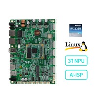 Placa de Desarrollo Linux de Alto Rendimiento Rockchip RV1126B con Procesador de Cuatro Núcleos a 1.6GHz, 3 TOPS de Potencia de Computación y 4K