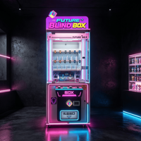 Machine de jeu à griffes commerciale pour boîtes mystères, équipement d'amusement et de distribution de prix pour salles d'arcade et centres commerciaux
