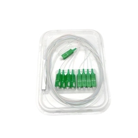 Boîtier terminal de répartiteur PLC à fibre optique FTTH 1x8/1x16 SC APC ABS Mini Box