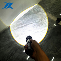 Phare laser blanc SA-M118, 5 vitesses + lumière latérale quadricolore, 6 vitesses de gradation, rechargeable, ultra-lumineux, longue portée, LED pour le camping