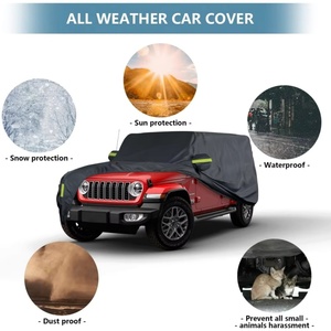 Telo <span class=keywords><strong>Copriauto</strong></span> Impermeabile per Toyota RAV4 2006-2025, Resistente a Strappi e Raggi UV, Protezione Esterna e Interna da Vento, Sole, Pioggia, Polvere e Neve - Product Image 6