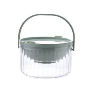 Tazón de Plástico Hermético Portátil para Ensaladas, Caja de Almacenamiento Transparente para Refrigerador, Ecológica, para Frutas y Verduras, Venta al Por Mayor - Product Image 2