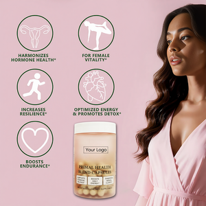 Cápsulas de Mezcla de Órganos de Res OEM Feminine Balance, Suplemento Dietético para Mujeres Adultas, Salud Hormonal, Energía, Resistencia, Claridad Diaria - Product Image 5