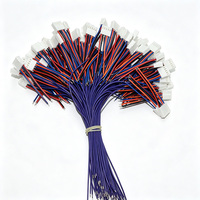 Connecteur 5 broches 2510 à pas de 2,5 mm, faisceau de câbles personnalisé UL1007 11/0.16 TS 80, directement de l'usine ° C 300V OEM ODM pour l'électronique LED