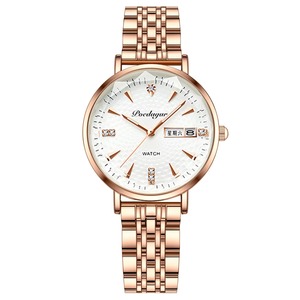Montre à Quartz de Luxe Drioshipping pour Homme, Étanche, Bracelet en Acier Inoxydable, Boîtier en Alliage, Cadran en Verre, Aiguilles Ronda - Product Image 5
