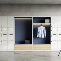 Mobilier de bureau commercial personnalisé vitrine bibliothèque classeur en bois tiroir porte ouverte classeur de stockage