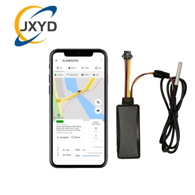 Mini 4G GPS Positioning Tracking Device J16 Temperature Sensor WiFi Supporting IOS/Android PC for Vehicle Safety Cloud Storage