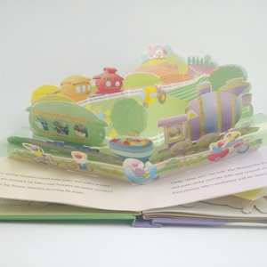 Stratifié enfants pop up carton d'impression de livres pour enfants impression de <span class=keywords><strong>livre</strong></span> de <span class=keywords><strong>conseil</strong></span> - Product Image 2