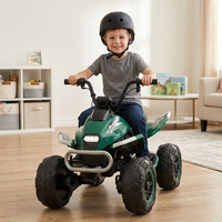 Quad électrique pour enfants de 5 à 13 ans, 12V, double moteur, batterie, unisexe, quatre roues