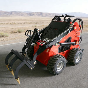 Chargeuse compacte sur pneus mini, à entraînement hydraulique, multifonctionnelle, pour l'entretien des routes désertiques et la manutention des matériaux - Product Image 2