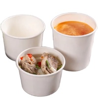 Accepter Bol en papier alimentaire biodégradable à impression personnalisée avec couvercle Bol à salade en papier kraft
